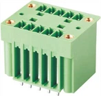 Dvouřadý zásuvný konektor 3,5 mm s přírubou