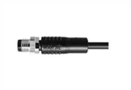 M8 Samec Rovný UnShield A-Kódování 8PIN PUR 1,0M M8X1,0